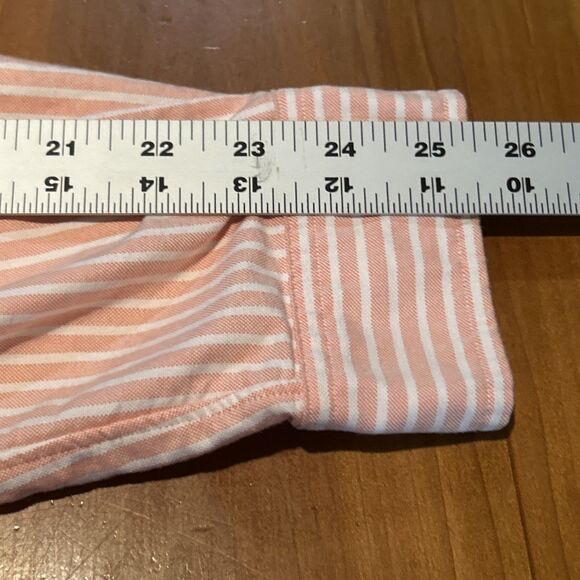 Ralph Lauren Custom Fit Button Down Shirt. Large. Long Sleeve. Stripes. Logo - Picture 11 of 11